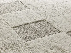 Alfombra interior - geométrico con relieve - - 120 x 170 cm - VERONA Crema Hot