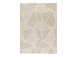 Alfombra interior - geométrico - - 133 x 190 cm - SENSATION Blanco Outlet