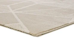 Alfombra interior - geométrico - - 133 x 190 cm - SENSATION Blanco Outlet