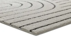 Alfombra De Salón-Alfombra interior - geométrico - - 120 x 170 cm - BLANCHE Blanco