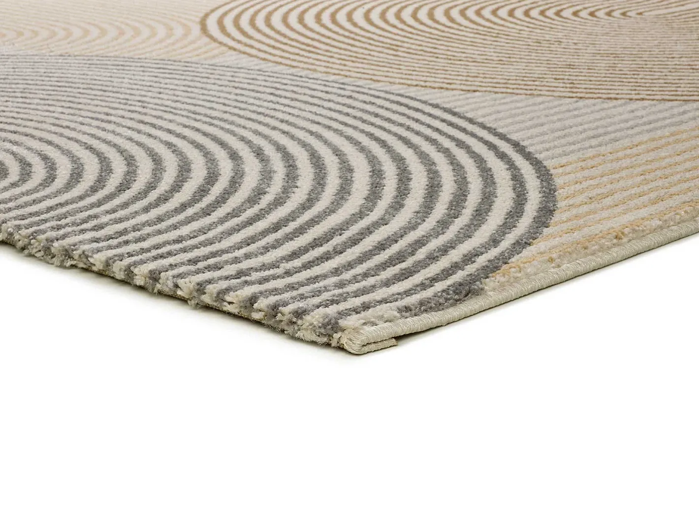 Best Alfombra interior - geométrico - - 80 x 150 cm - GARDEN Beige