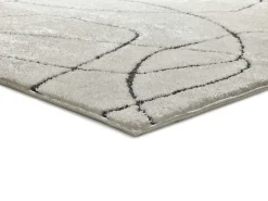 Hot Alfombra interior - geométrico - - 160 x 230 cm - BLANCHE Blanco