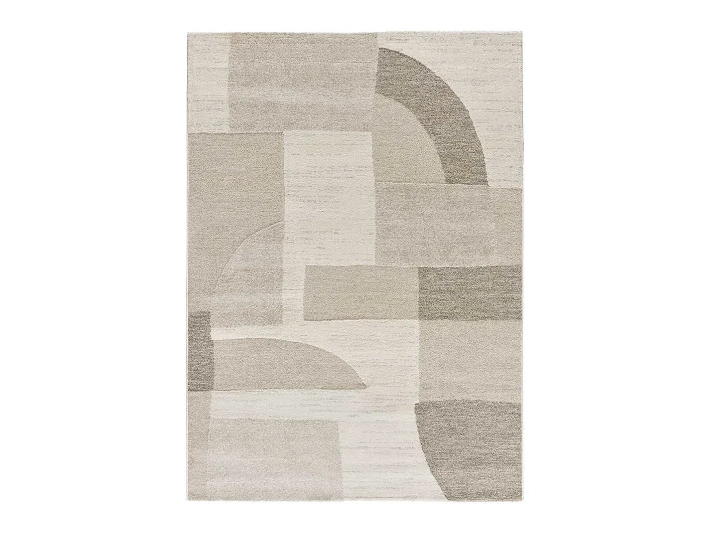 Alfombra interior - geométrico con relieve - - 160 x 230 cm - VERONA Crema Clearance