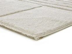 Alfombra De Salón-Alfombra interior - geométrico - - 80 x 150 cm - NUMA Crema