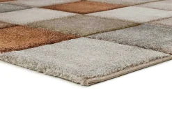 Alfombra De Salón-Alfombra interior - geométrico - caldera - 80 x 150 cm - LENA Cobrizo