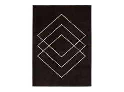 New Alfombra interior - geométrico - - 160 x 230 cm - BREDA Negro