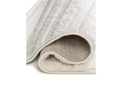 Alfombra interior - geométrico con relieve - - 190 x 285 cm - JUNO Blanco New