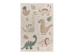 Alfombra Infantil-Alfombra interior - infantil dinosaurios - - 120 x 170 cm - CLOWN Multicolor