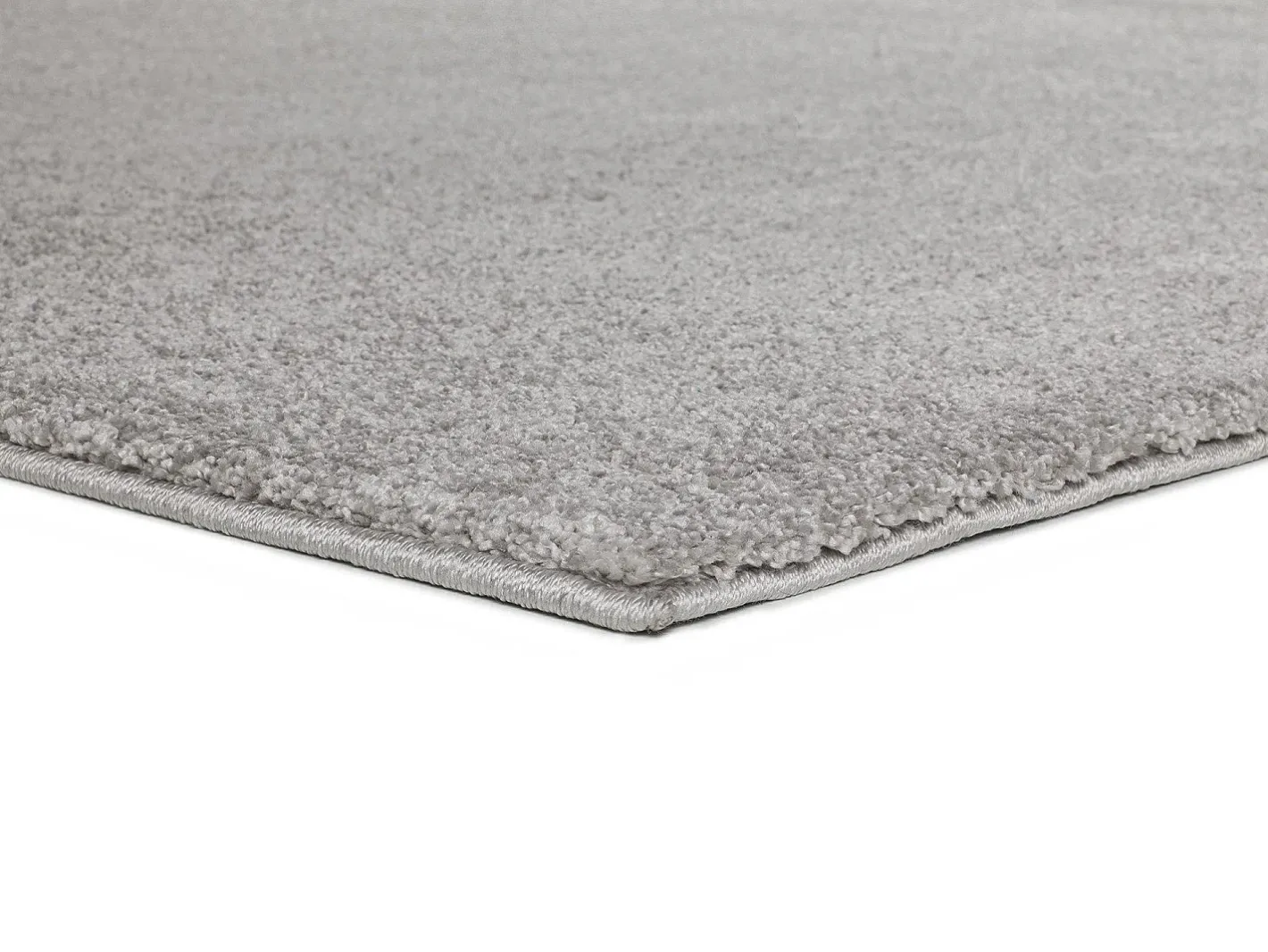 Hot Alfombra interior - liso - plata - 120 x 170 cm - MONTANA Plateado