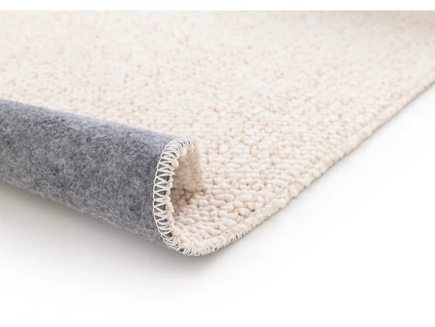 Hot Alfombra interior - liso - - 200 x 290 cm - PETRA Blanco