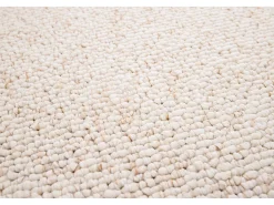 Alfombra interior - liso - - 120 x 170 cm - PETRA Blanco New
