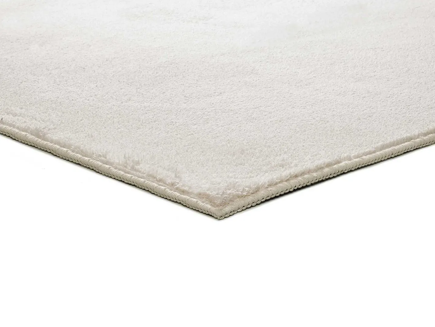Hot Alfombra interior - liso - - 80 x 150 cm - CORALINE Blanco