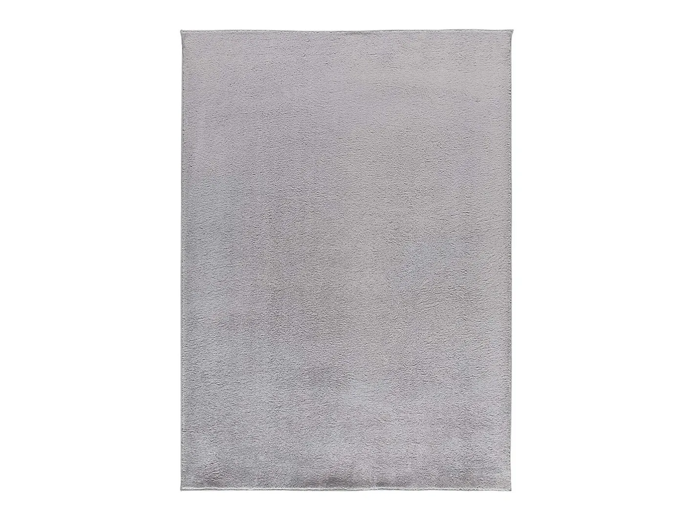 Alfombra De Salón-Alfombra interior - liso - plata - 80 x 150 cm - CORALINE Plateado