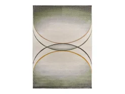 Alfombra interior - moderno - gris - 120 x 170 cm - LIBET Gris / Naranja / Beige Online