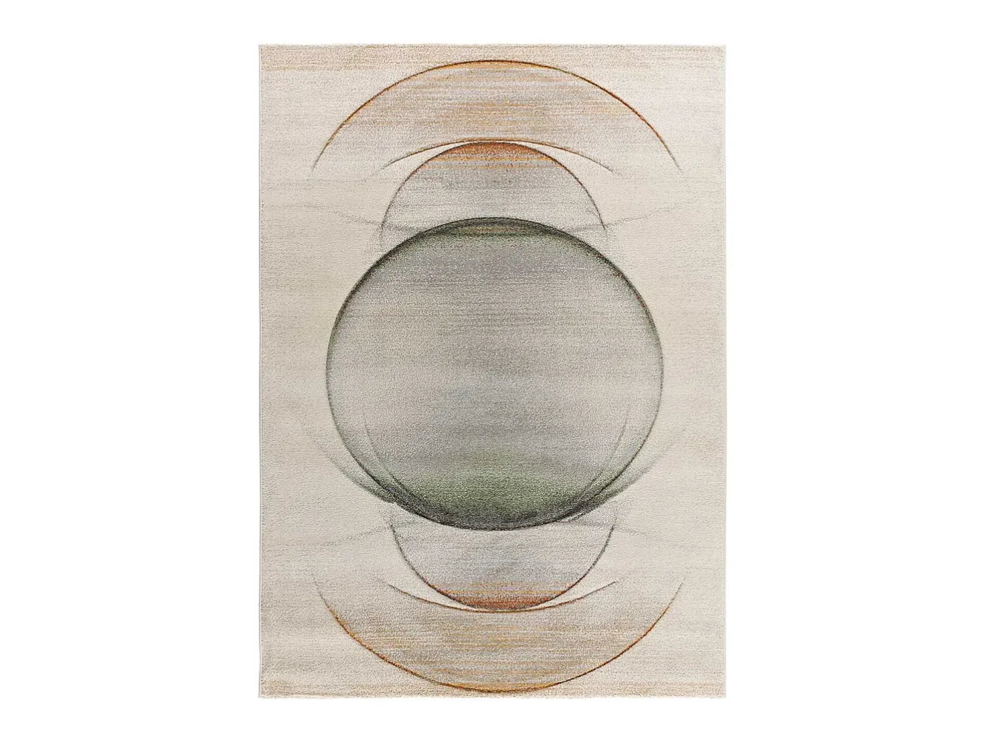 Alfombra De Salón-Alfombra interior - moderno - beige - 160 x 230 cm - LIBET Gris / Naranja / Verde / Beige
