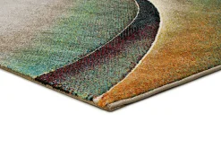 Hot Alfombra interior - moderno - verde - 120 x 170 cm - LIBET Naranja / Verde / Beige / Amarillo / Multicolor