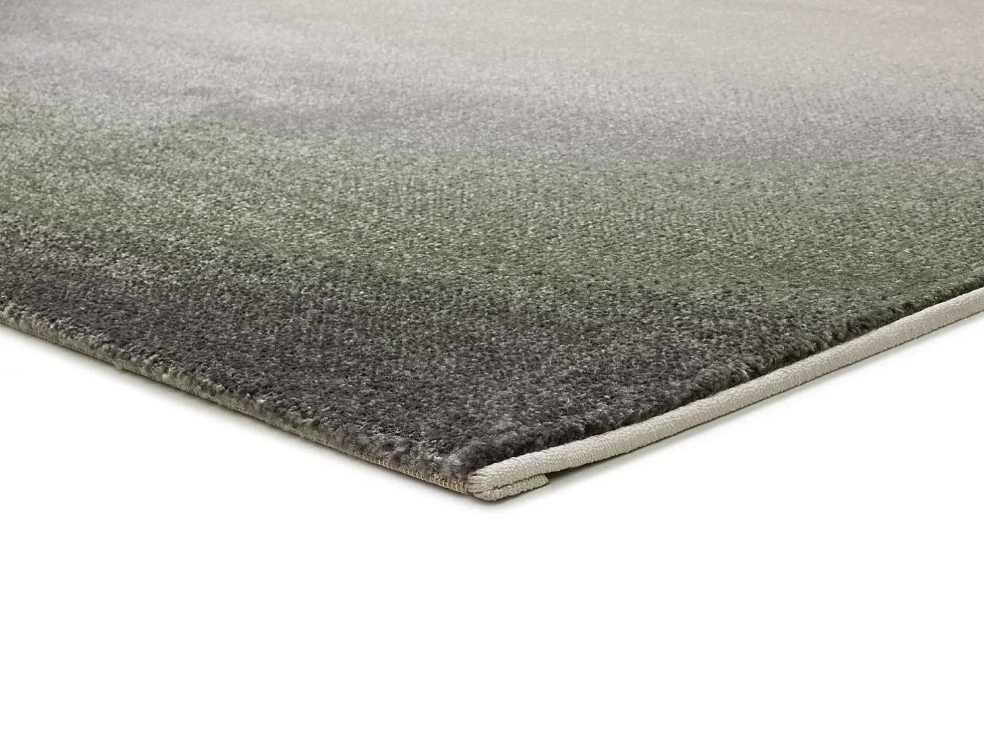 Discount Alfombra interior - moderno - gris - 140 x 200 cm - LIBET Gris / Naranja / Beige