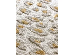 Alfombra De Salón-Alfombra interior - moderno con relieve - - 160 x 230 cm - AMARA Gris / Crema