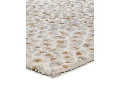 Alfombra De Salón-Alfombra interior - moderno con relieve - - 160 x 230 cm - AMARA Gris / Crema
