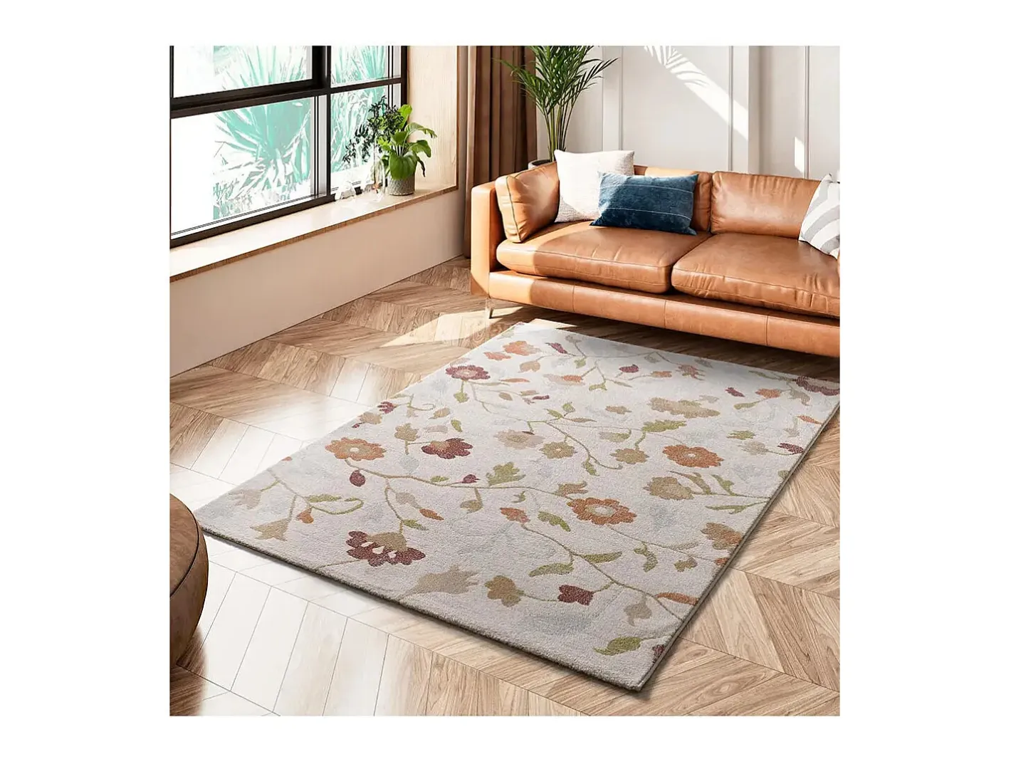 Outlet Alfombra interior - motivos florales - - 200 x 290 cm - TAMARIS Multicolor