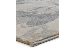 Alfombra De Salón-Alfombra interior - motivos florales - - 160 x 230 cm - FLORES SUNSET Gris / Beige