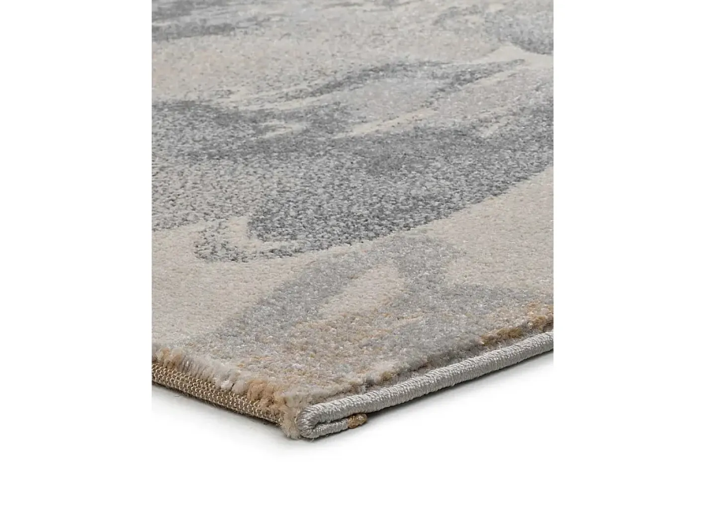 Alfombra De Salón-Alfombra interior - motivos florales - - 160 x 230 cm - FLORES SUNSET Gris / Beige