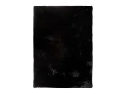 Alfombra interior - shaggy liso - - 160 x 230 cm - FOX Negro Hot