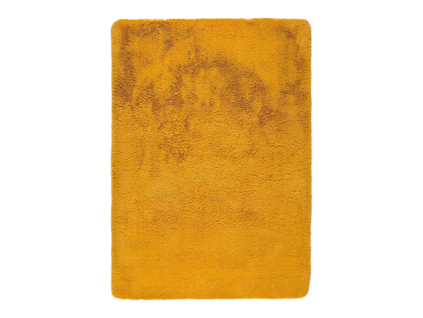 Alfombra interior - shaggy liso - - 60 x 100 cm - ALPACA Mostaza New