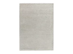 Hot Alfombra interior - shaggy liso - plata - 120 x 180 cm - ATLAS Plateado