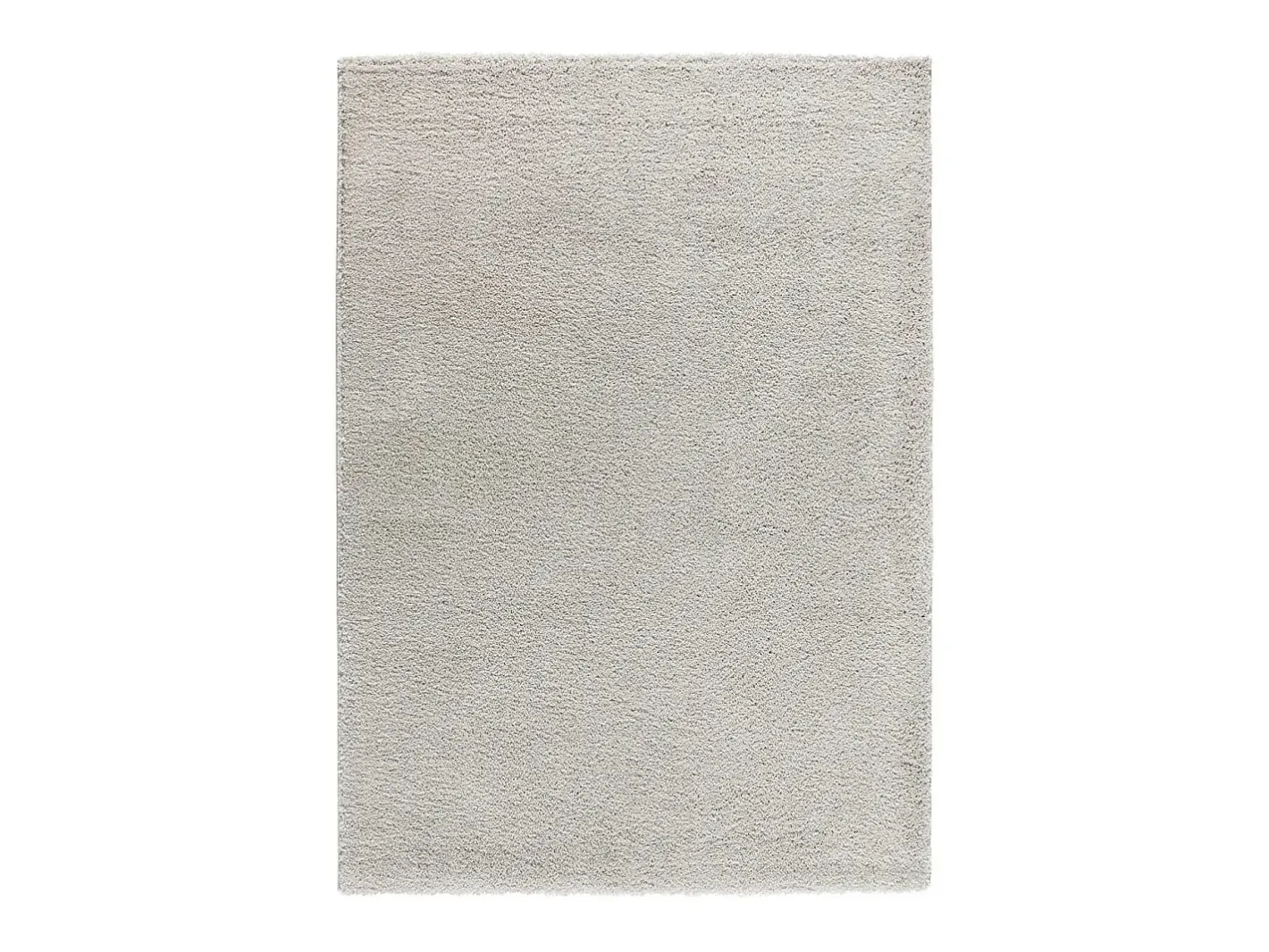 Hot Alfombra interior - shaggy liso - plata - 120 x 180 cm - ATLAS Plateado