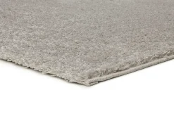 Hot Alfombra interior - shaggy liso - plata - 120 x 180 cm - ATLAS Plateado