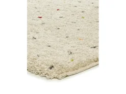Alfombra interior - shaggy moderno - - 160 x 230 cm - LUSH Crema / Multicolor New