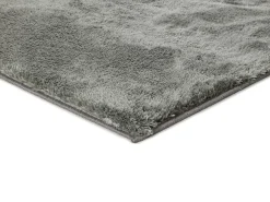Alfombra interior - shaggy liso - antracita - 60 x 110 cm - ROMA Gris antracita Outlet