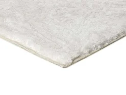 Alfombra De Salón|Alfombra Infantil-Alfombra interior - shaggy liso - - 160 x 230 cm - ROMA Blanco