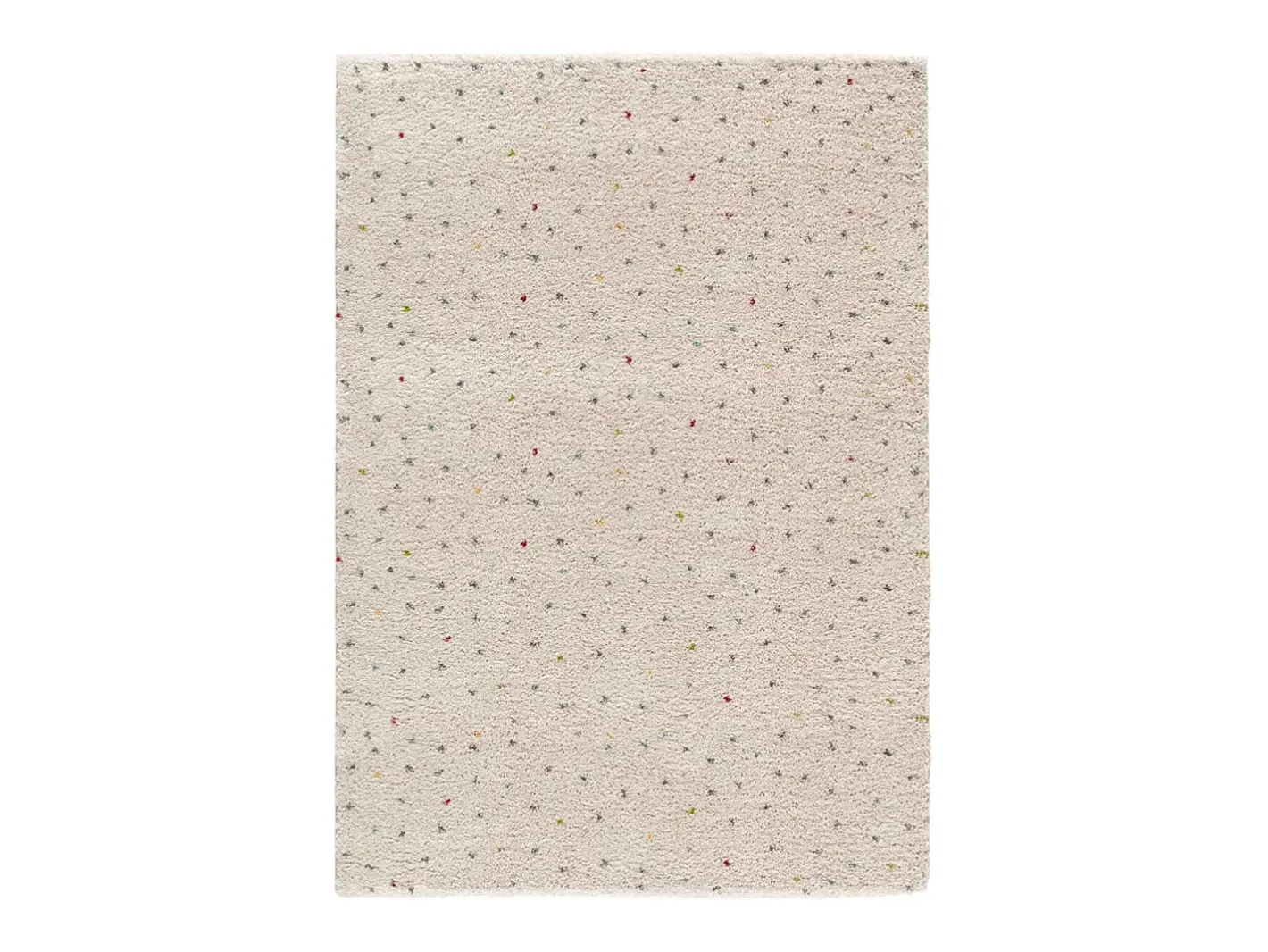 Alfombra interior - shaggy moderno - - 200 x 290 cm - LUSH Crema / Multicolor Online