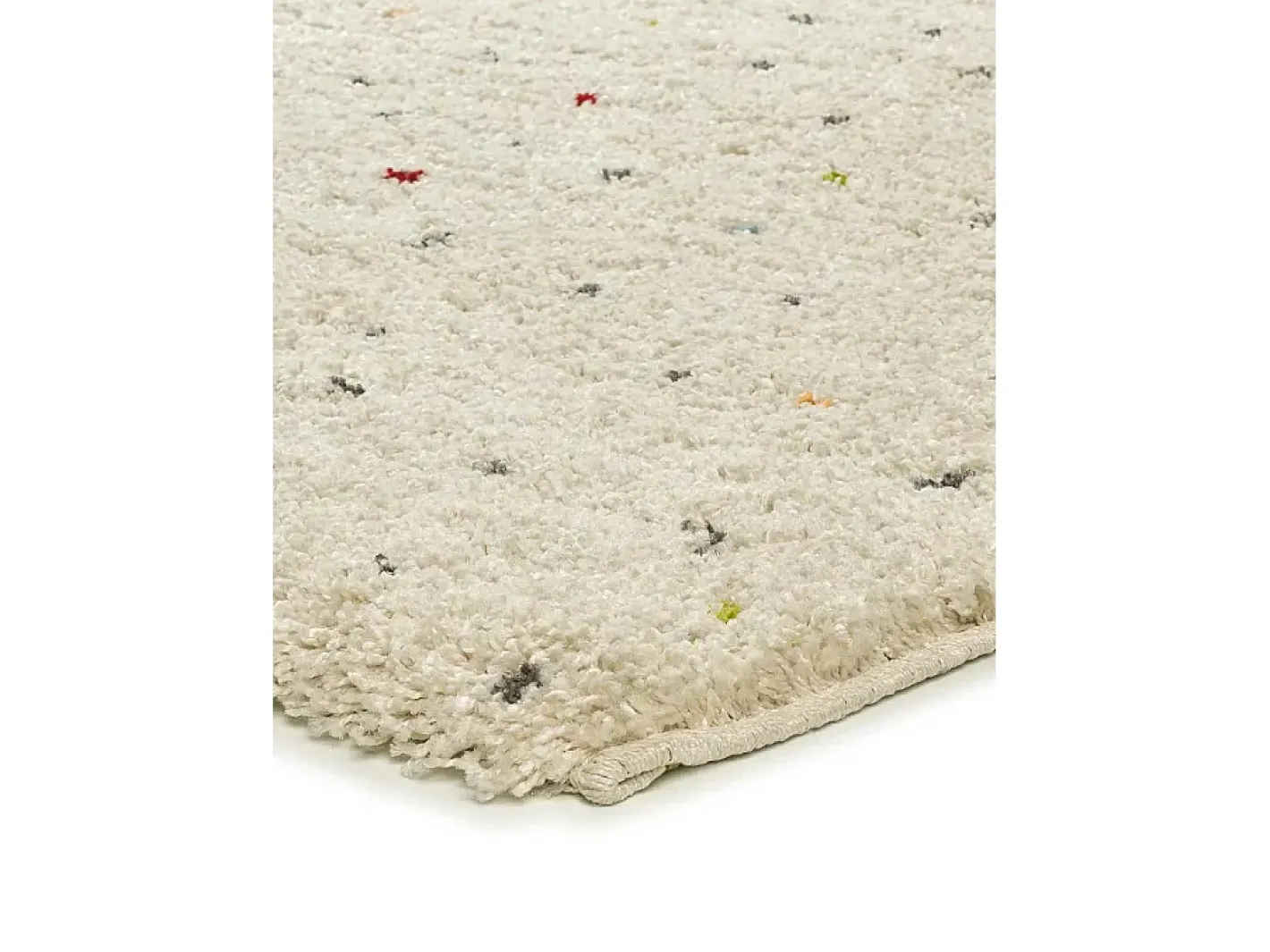 Alfombra interior - shaggy moderno - - 200 x 290 cm - LUSH Crema / Multicolor Online