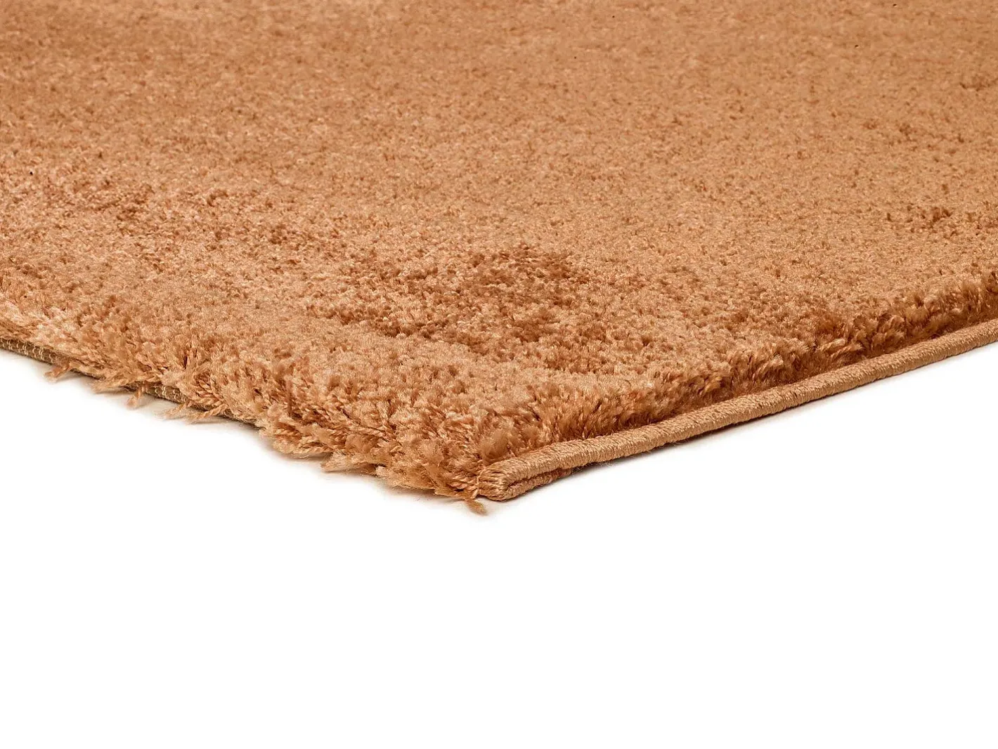 Discount Alfombra interior - shaggy liso - - 190 x 290 cm - ATLAS Camel