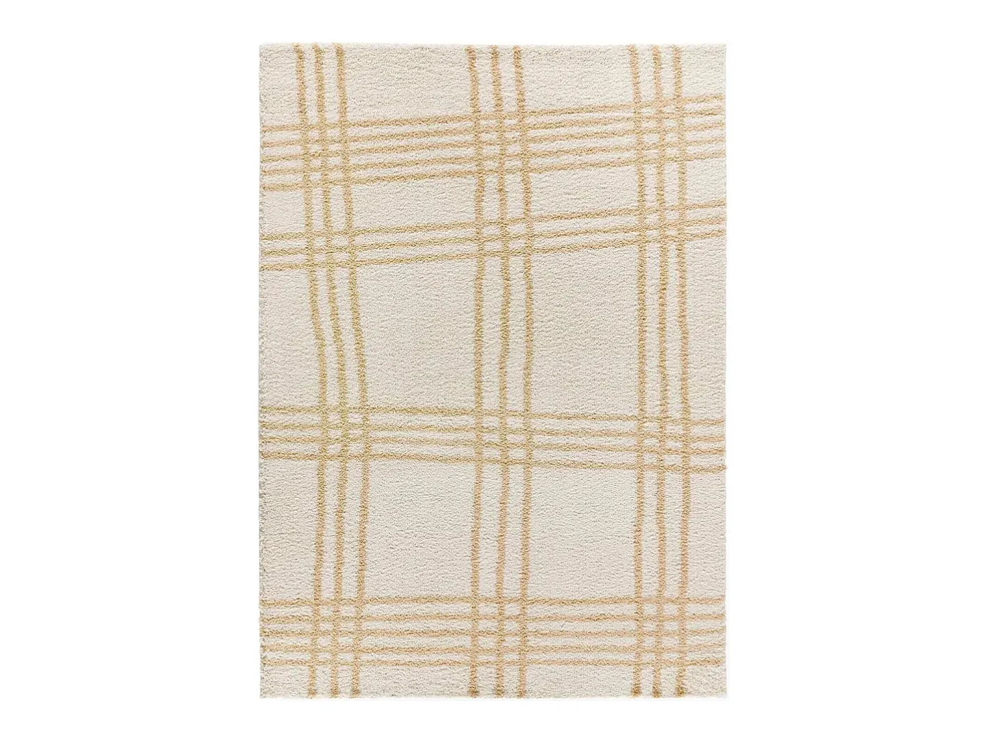 Online Alfombra interior - shaggy nórdico - - 60 x 120 cm - HELIA Beige