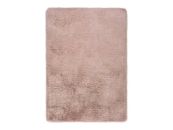 Alfombra interior - shaggy liso - maquillaje - 200 x 290 cm - ALPACA Rosa palo