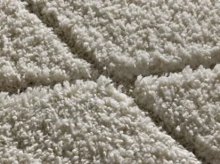 Alfombra De Salón-Alfombra interior - shaggy - - 160 x 230 cm - ATESA Blanco