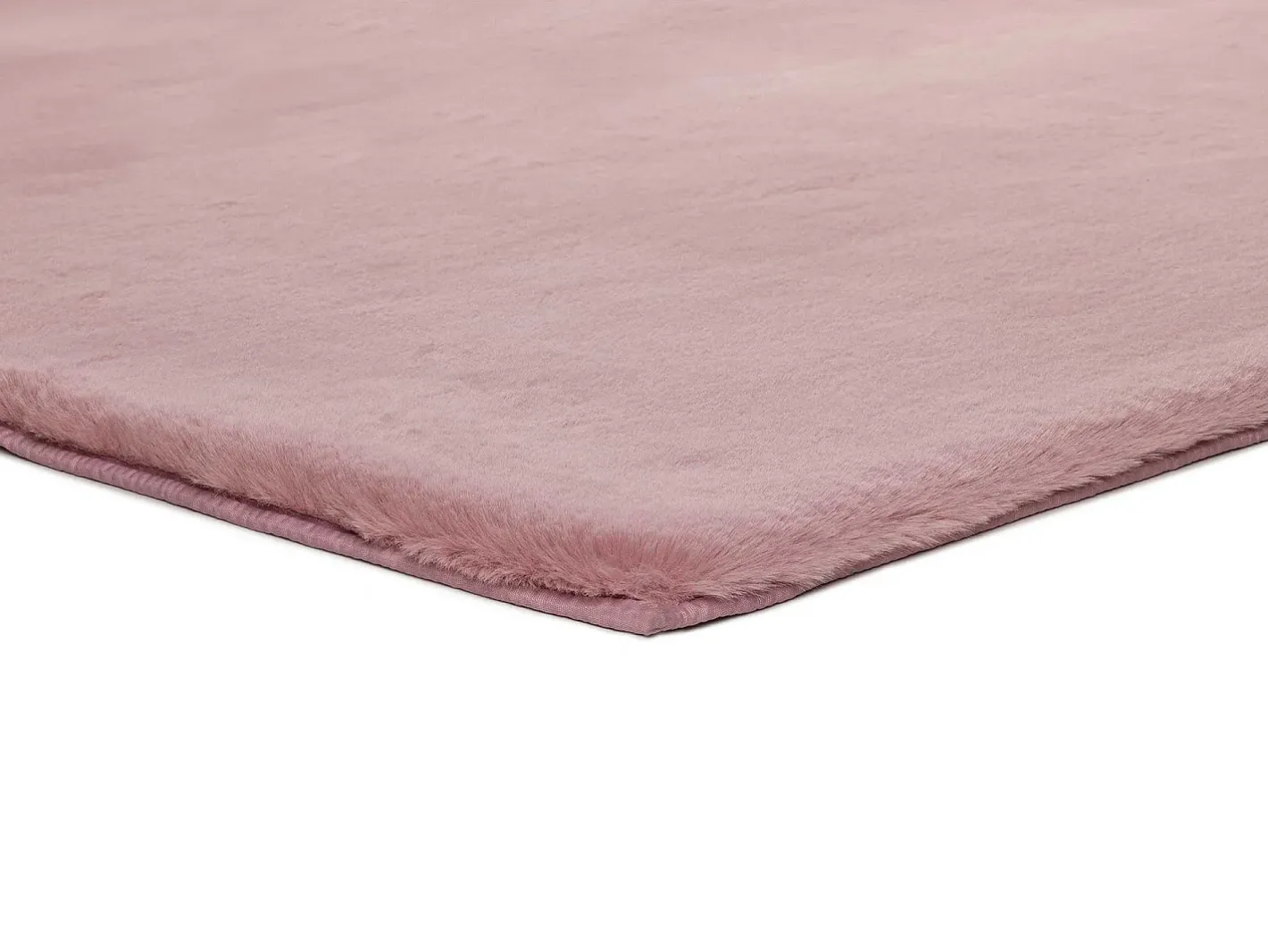 Online Alfombra interior - shaggy liso - - 60 x 90 cm - FOX Rosa