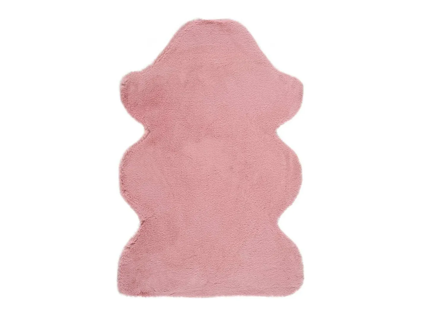 Online Alfombra interior - shaggy liso - - 60 x 90 cm - FOX Rosa
