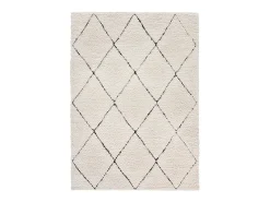 Alfombra interior - shaggy - - 60 x 120 cm - ATESA Crema Outlet