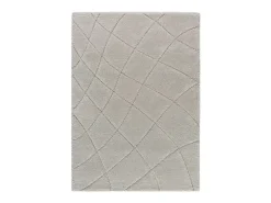 Alfombra interior - shaggy - plata - 60 x 120 cm - MOLIER Plateado