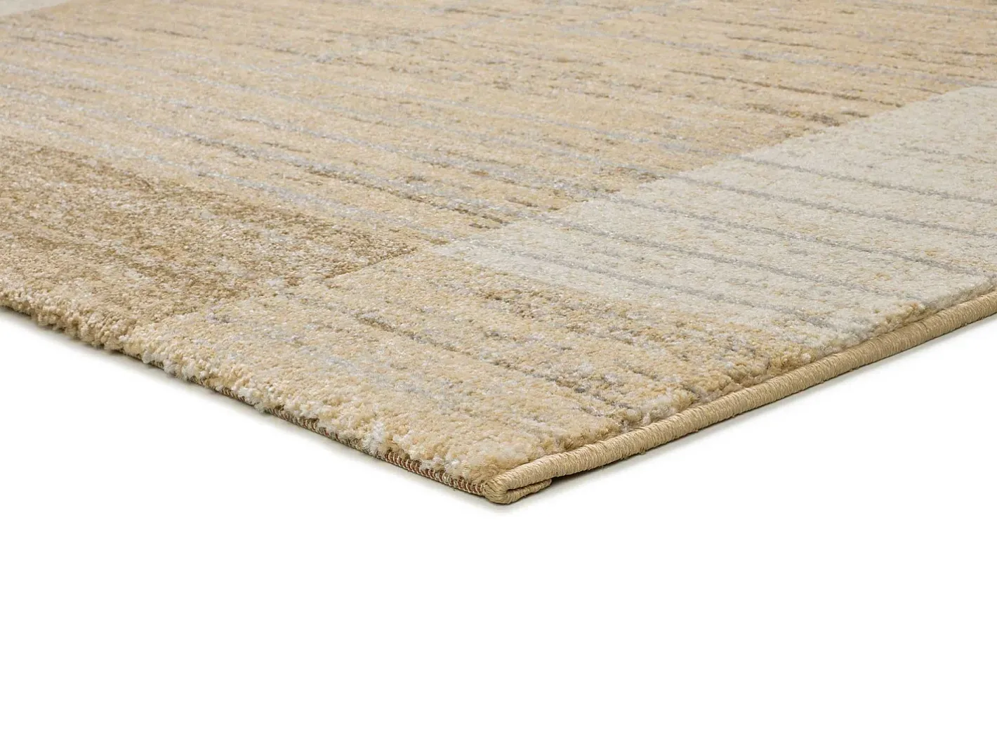 Outlet Alfombra interior - étnica - - 133 x 190 cm - CRAFT Beige