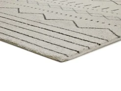 Outlet Alfombra interior - étnico - - 140 x 200 cm - AKKA Blanco