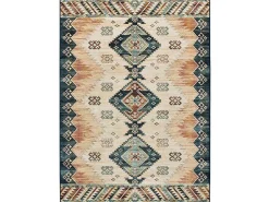 Alfombra De Salón-Alfombra interior - étnico - - 95 x 140 cm - ANTALIA Multicolor