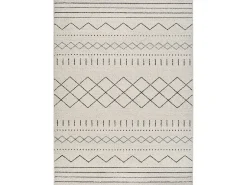 Alfombra De Salón-Alfombra interior - étnico - - 80 x 150 cm - AKKA Blanco