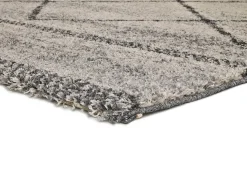 Alfombra De Salón-Alfombra interior - étnico - - 133 x 190 cm - KASBAH Gris