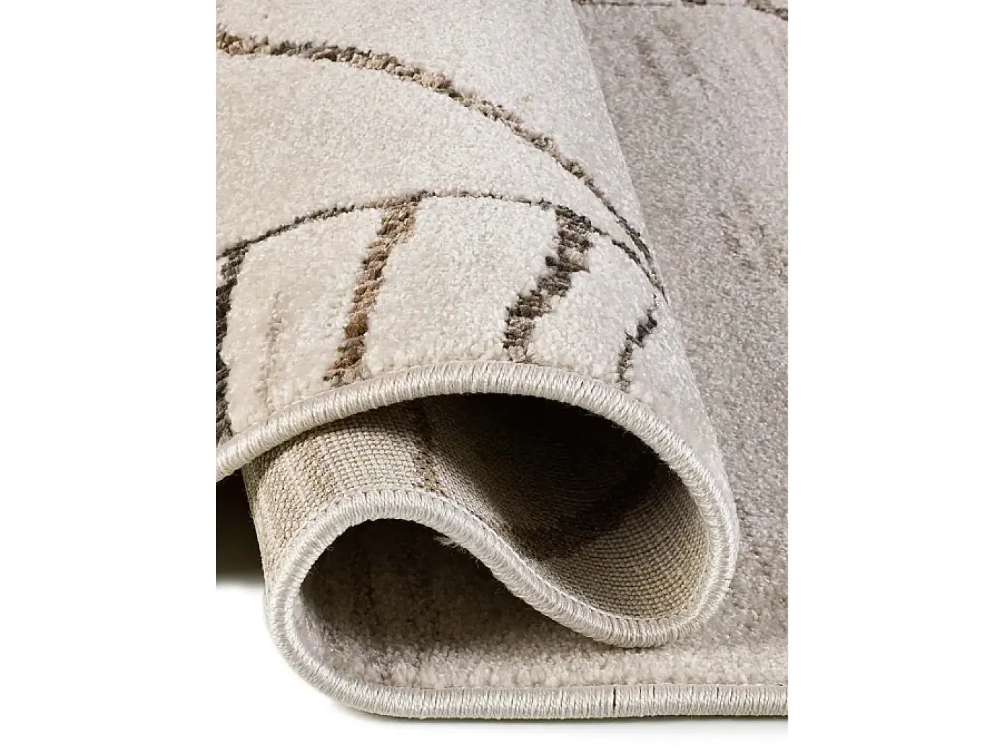 Alfombra De Salón-Alfombra interior - étnico - / marrón - 80 x 120 cm - CERES Crema